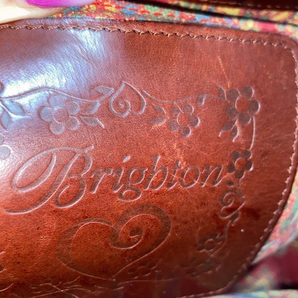 RARE vintage Brighton Woven “Ruth” straw natural  bag - Picture 11 of 16